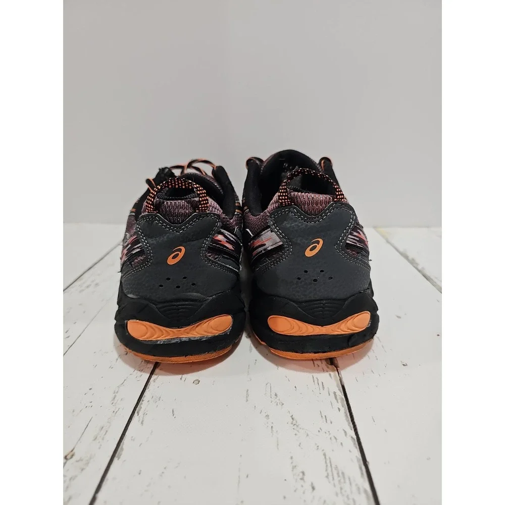 ASICS GEL Venture 5 Orange Grey mens Running Shoes Low Top Sneakers Size 13 US